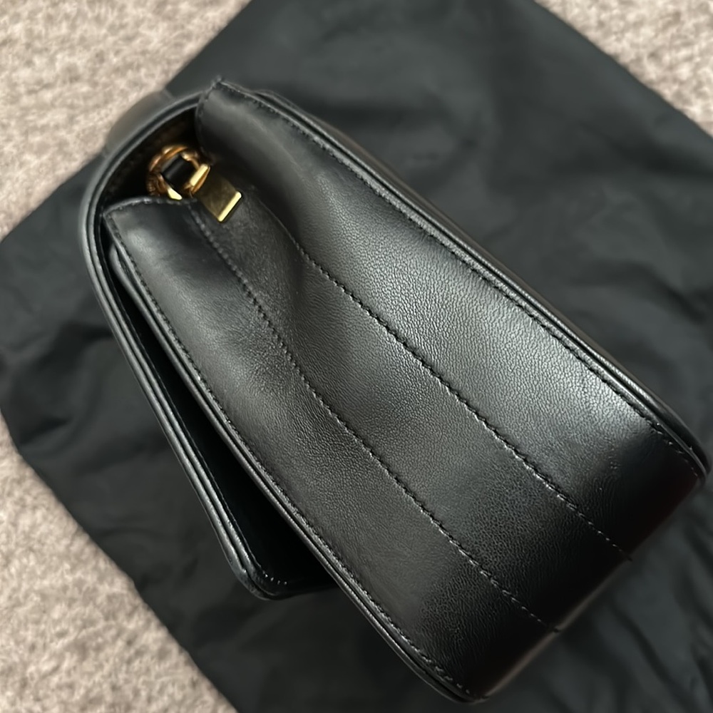 AUTHENTIC YSL VICKY LEATHER CROSSBODY BAG - Picture 14 of 16